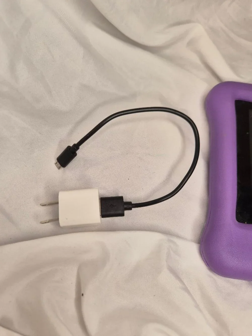 Amazon Fire 7 9th Gen Kids Tablet Purple Case Charger Bundle Tested